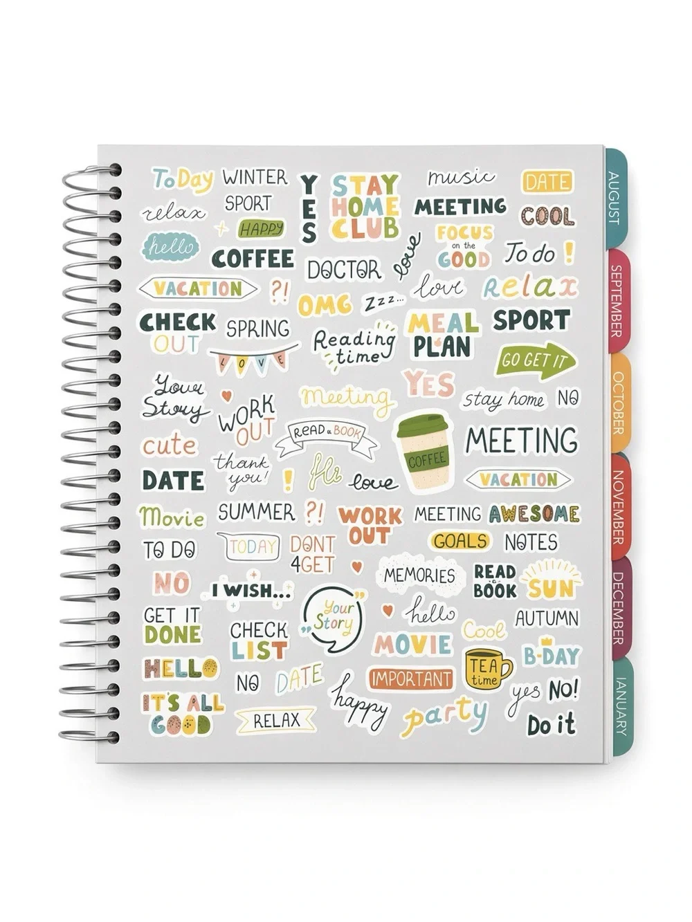 The Creative Expert Axolotl 17 Month Weekly Monthly Planner NEW